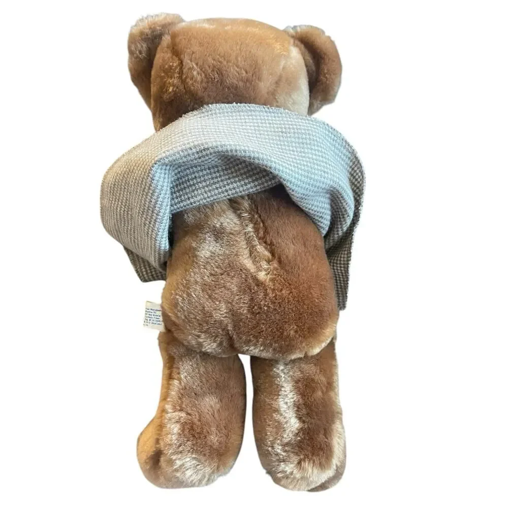 Vintage 1983 Trudy Teddy Bear Sherlock Holmes (no hat or magnifying glass)